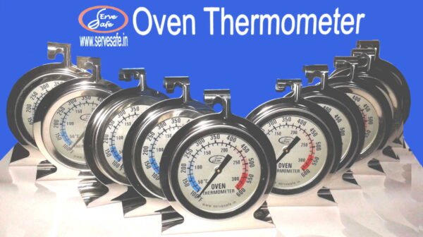 ServeSafe Oven Thermometer 50 mm Ø for Correct cooking temperatures - Image 2